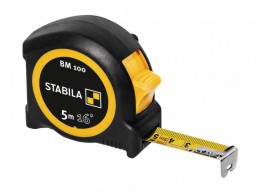 Stabila BM 100 Compact Pocket Tape 5m/16ft (Width 19mm) &pound;5.95